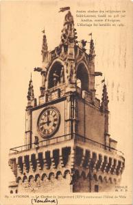 BF10288 avignon le clocher de jacqemard l horloge fut i france      France