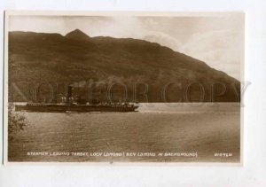 400681 UK Tarbet Loch Lomond steamer Vintage photo postcard