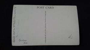 Black And White Postcard Preprinted Autograph Photo Moira Lister