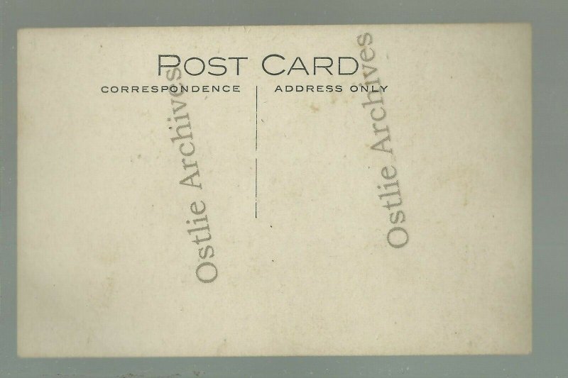 RPPC c1910 CIRCUS ACT Sideshow Carnival DAREDEVIL SPIRAL Balancing Ball WOW #1