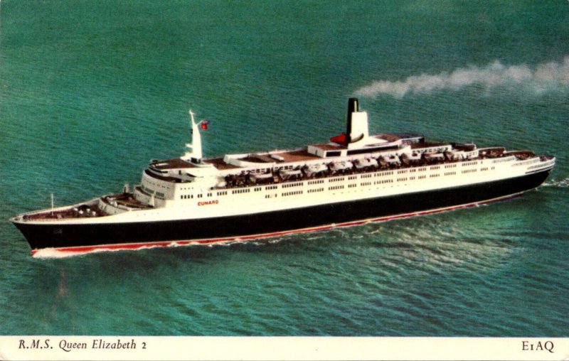 Ships R M S Queen Elizabeth II 1972