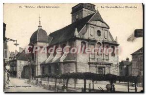 Postcard Old Vesoul Eglis Saint Georges