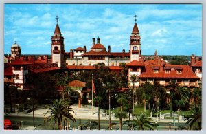 Flagler College, St Augustine, Florida, Vintage Chrome Postcard