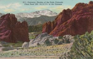 Colorado Gateway Garden Of The Gods 1952