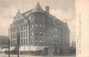 YMCA BUILDING SPRINGFIELD MASSACHUSETTS POSTCARD 1906