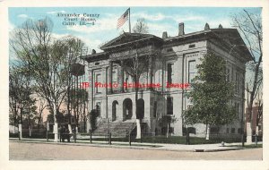 IL, Cairo, Illinois, Alexander County Court House, Exterior View, Kropp No 12874 