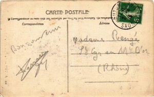 CPA AUTUN La Cascade de Brisecou (649349)