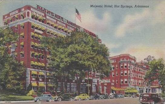 Arkansas Hot Springs Majestic Hotel