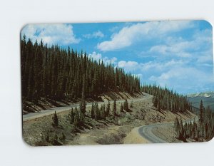 Postcard Switchback on the western slope Berthoud Pass on Hwy. U. S. CO USA