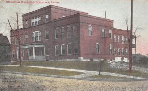 C11/ Ottumwa Iowa Ia Postcard 1910 Ottumwa Hospital Building