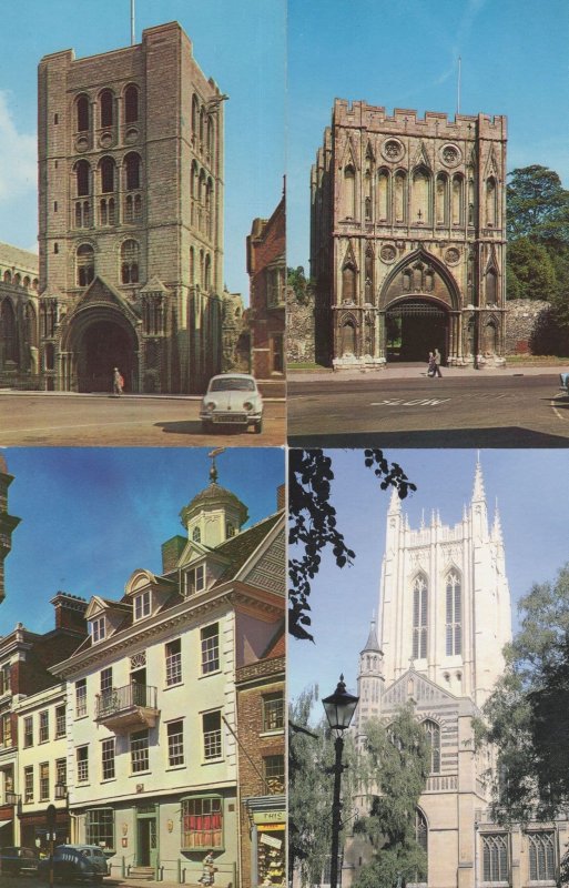 Cupola House Millenium Tower 4x Bury St Edmunds Suffolk Postcard s