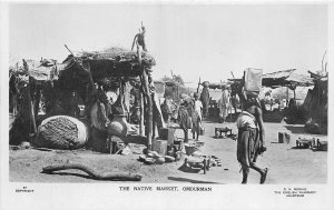 US5355 the native market omdurman  real photo types folklore sudan africa