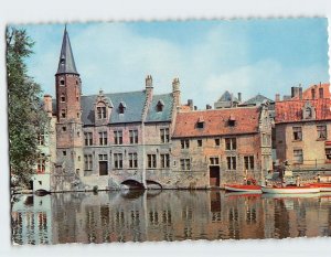 Postcard The Tanners' Corporation House, Bruges, Belgium