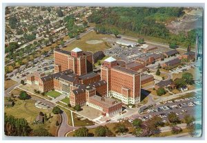 c1960 Veterans Administration Hospital Southfield Outer Drive Dearborn Postcard