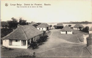 Congo Belge District de la Aruwimi Basoko Vintage Postcard C108