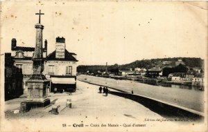 CPA CREIL - Croix des Marais Quai d'amont (423540)