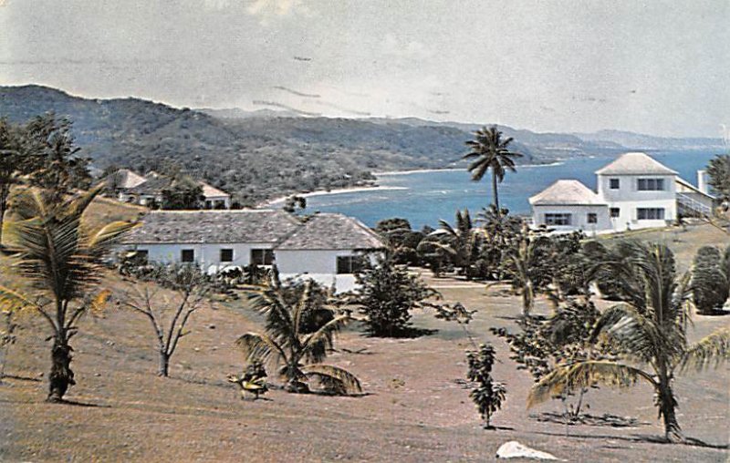 View Of Montego Bay Jamaica 1959 