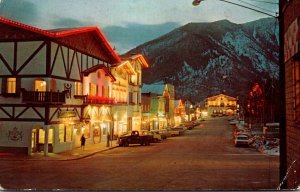 Washington Leavenworth Bavarian Village During Christmas Season