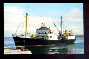 CB0068 - British Coaster - St. Clement - at Scrabster - postcard
