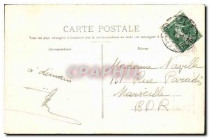 Old Postcard Provence Les Baux Hotel Manville