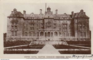 RP: BUXTON, Derbyshire, England, 1910s ; Canadian Discharge Depot