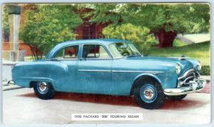 CAR Auto Advertising   1952 PACKARD 200 TOURING SEDAN    Postcard