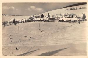 BR103233 wintersportplatz todtnauberg schwarzwald germany ski real photo