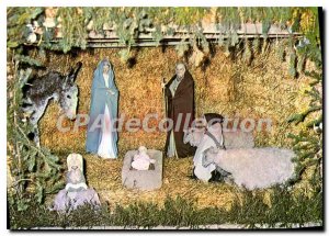 Postcard Modern Meurce Sarthe scale Creche