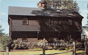 Old Indian House - Deerfield, Massachusetts MA Postcard