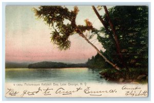1907 Picturesque Kattskill Bay Lake George New York NY Posted Postcard