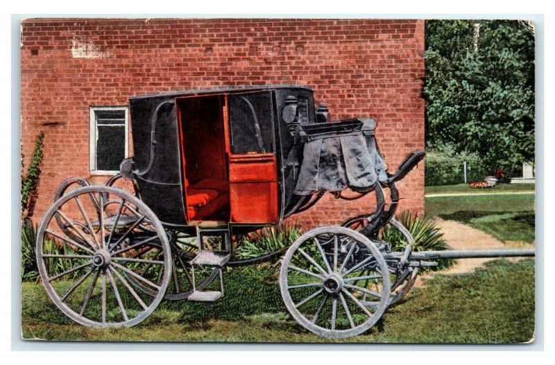 Postcard Stage Coach of Gen. Andrew Jackson 7th President of US, Hermitage TN E9