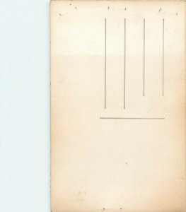 Vintage motorcycle rppc