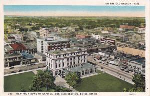 Idaho Boise Business Section View From Dome Of Capitol