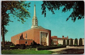 1969 Westminster Church At Detroit Michigan West Outer Drive & Hubbell Postcard