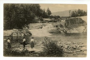 ME - Sourdnahunk Stream, Little Niagara Falls Near Hunt's Camps