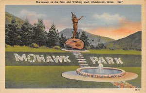Wishing Well, Mohawk Park Charlemont, Massachusetts, USA Unused 