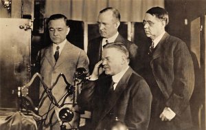 Herbert Hoover Presidential Library First Public Demonstration of Television ...