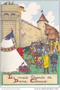 France Carcassonne La vraie legende de Dame Carcas