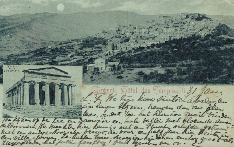 Italy Tempio Della Concordia Girgenti Hotel des temples li Sicilia 05.33 