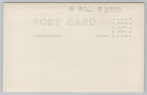 Real Photo Postcard~Sailboat @ Pier~RPPC 