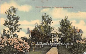 Summer Residence of JC Tomlinson - Goshen, Massachusetts MA