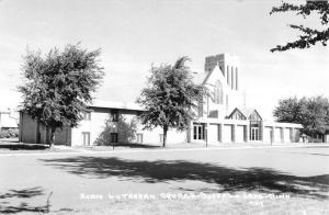 Buffalo Minnesota Zion Lutheran Church Real Photo Antique Postcard K97828