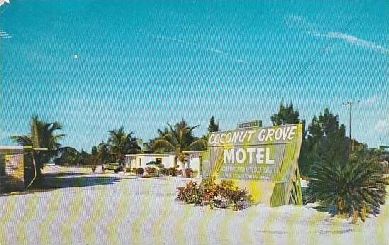 Florida Marathon Coconut Grove Motel 1956