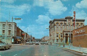 Ottawa Illinois Street Scene Drug Store Coke Sign Postcard JI657964