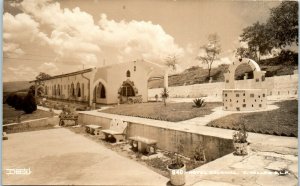 1940s Hotel Colonial Ciudad Valles San Luis Potosí Mexico RPPC Photo Postcard
