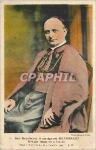 Old Postcard Most Reverend Bishop Beaussart holds Elatea Consecration to Our ...