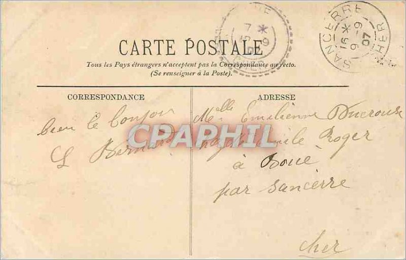 Old Postcard Le Portel The Beach