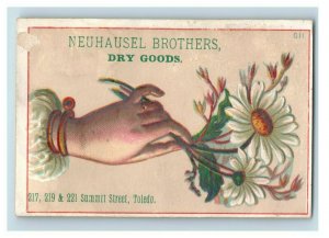 1880's 90's Neuhausel Brothers Summit St Toledo, OH Trade Cards P96