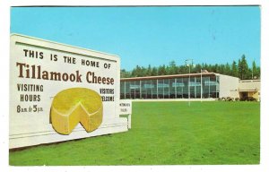 postcard Posted 1961, The Tillamook Cheese Factory, Tillamook, Oregon. 