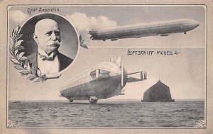 Ferdinand Adolf Heinrich August Graf von Zeppelin Luftschiff, Models 4 Zeppel...